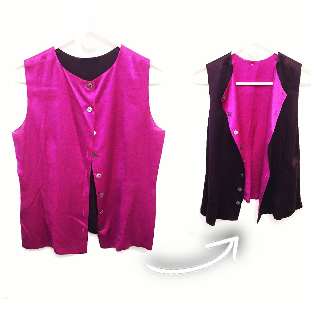 Reversible Dana Buchanan w/Fuchsia and Plum
